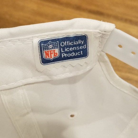 Vintage NFL Shield Hat Snapback Sport Specialties Twill White Logo Ref Logo - Picture 7 of 10